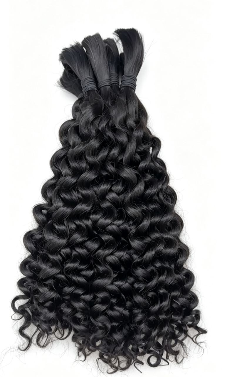READY TO SHIP VIRGIN “ITALIAN CURLY” BOHO HAIR