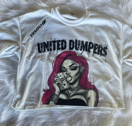 UNITED DUMPERS LIMITED CROPPED TEE